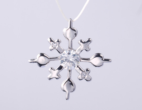 Серебряный крест Pendant Cross CZ Pendant Для женщин Мужчины Бриллианты Ювелирные подарки Тонкий цепочек ожерелье Ювелирный аксессуар