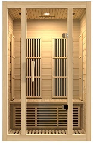 Single Large Computer Control Panel Commercial Custom Sauna Luxury Dry Steam Bath