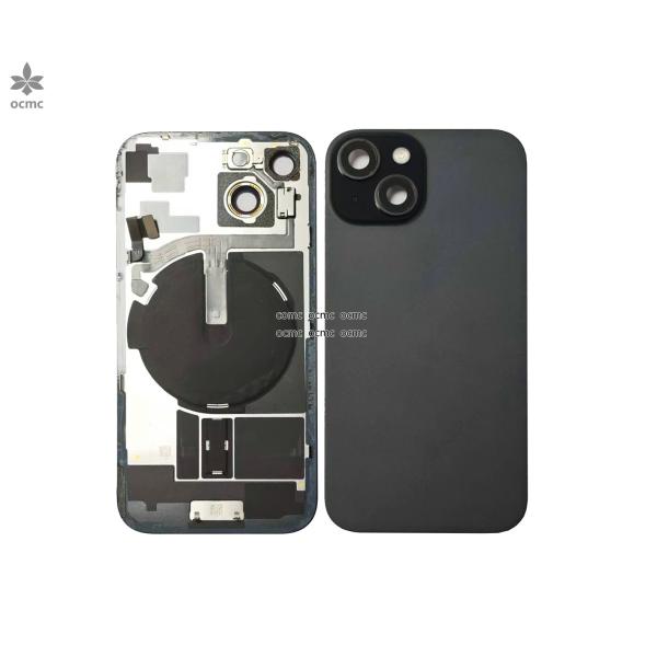 Black Glass Back Cover Housing Replacement For IPhone 11 Full Original