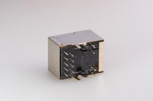Ethernet RJ45 Jack, femelle magnétique simple du port 10P10C de Jack du