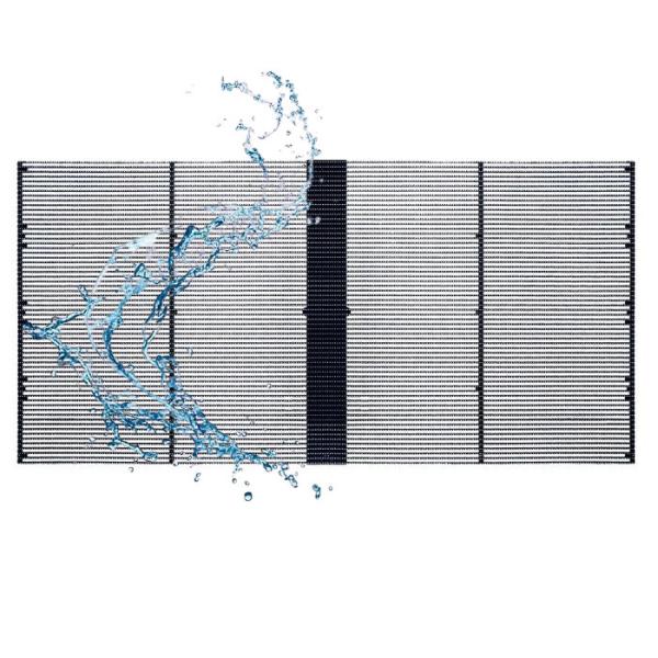 P5.2-10.4 Outdoor Transparent LED Display SMD1921 75% Transparency For Mall