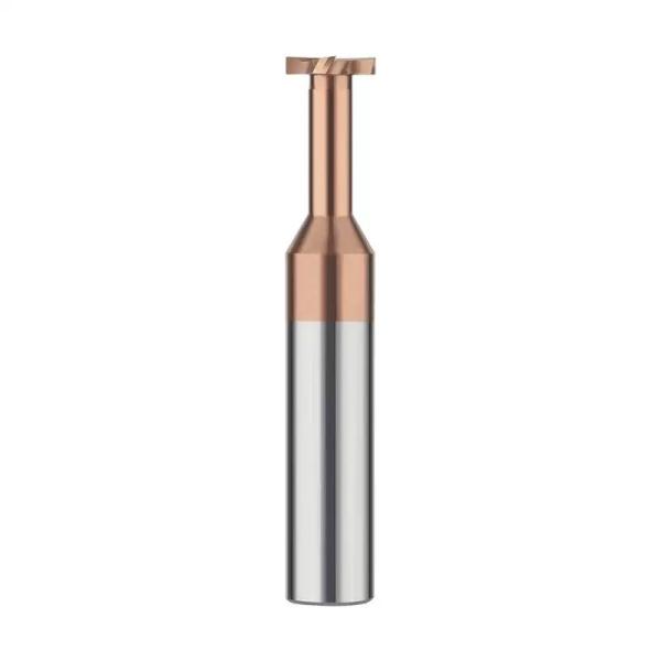 固体カービッドTスロット末端磨削機 金属HRC55 CNC 金属Tスロットルータービット切断ツール
