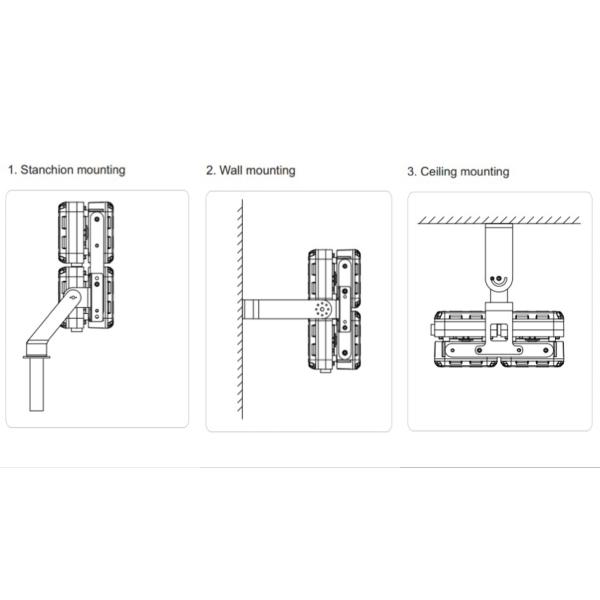 10-140W Explosion Proof LED Lights IP66 IP67 40W 70W 80W 140W
