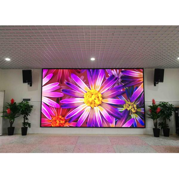 SMD P2.5 Indoor Full Color LED Screen 1000 Nits Brightness Wide Viewing Angle