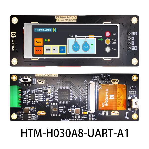 3.0 Inch Uart TFT LCD 268x800 Display TFT Module Panel With LCD Controller Board