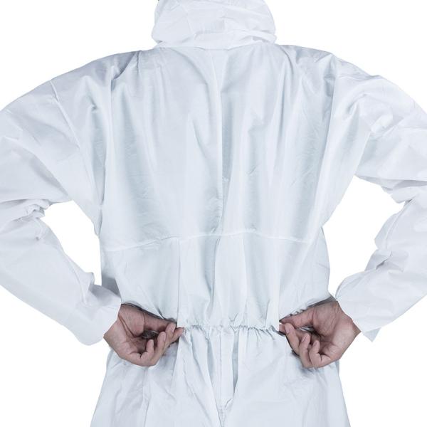 OEM EN13485 Type 6 Ppe Kit Chemical Disposable Coverall Waterproof