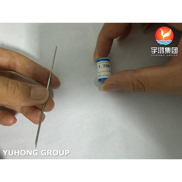SUS304 Medical Injection Needle Tube , Lancet Bevel Point , ISO9626 ISO7864