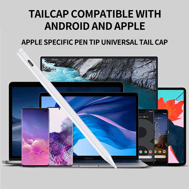 Double TYouch Switch Magnetic Design Universal Active Stylus Pen  For Tablet Mobile Phone  touch Pen For Ios Android  pencil