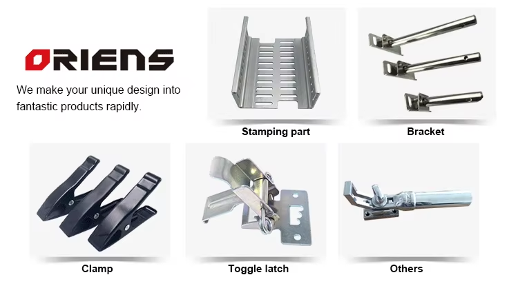 Stainless Steel Push Door Toggle Latch for Truck for Tool Box Lock Cylinders