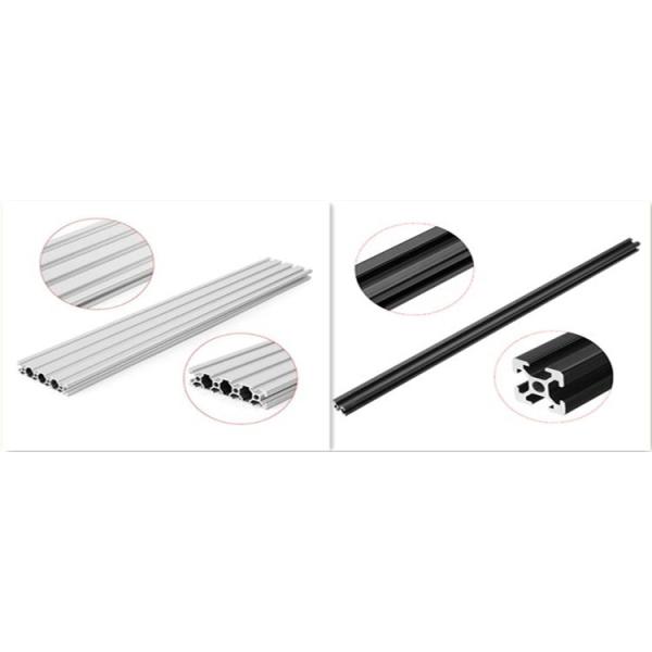 6063 Structural Aluminum Extrusions Curved T Slot Profile for 3D Printer