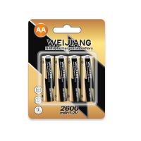 1800mAh 1.2V Baterias recarregáveis NIMH AA Baterias recarregáveis 2600mah