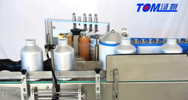 SS304 Chemical Packaging Machine Automatic Cold Glue Labeling Machine