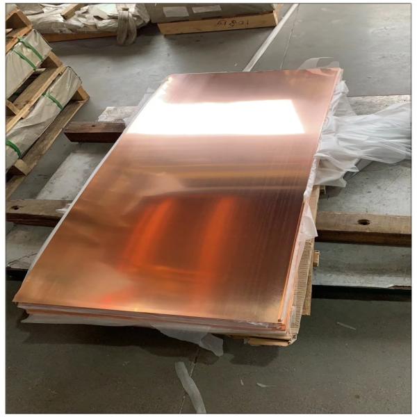 Медная плита 0,5-200 мм Медная плита C1100 C10100 Хром цирконий Медная плита