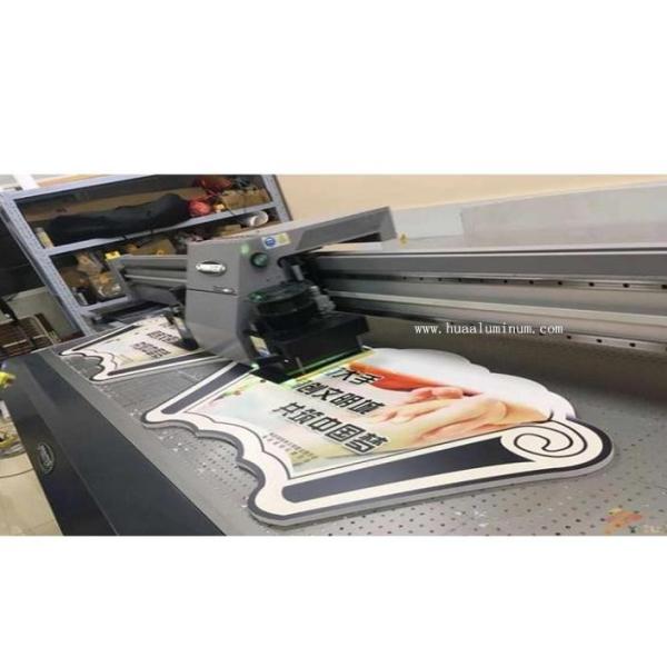 Fireproof Aluminum Composite Sign Panel Sheet , PVDF Coated Aluminum Sign Board 4x8