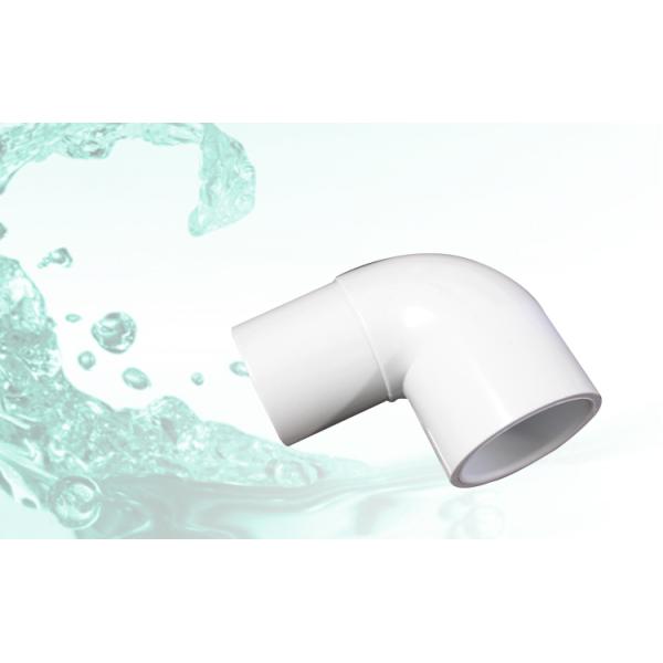Impact Proof 45 Deg PVC Elbow Fittings High Performance / PVC Tube Fittings