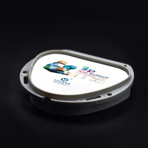 Hot Teeth Material 3d PRO Preshaded Plus Multilayer Zirconium Blank for AG System