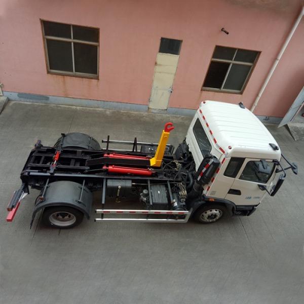 Diesel 17m3 10.5ton Detachable Garbage Truck Refuse Collection Hooklift Truck