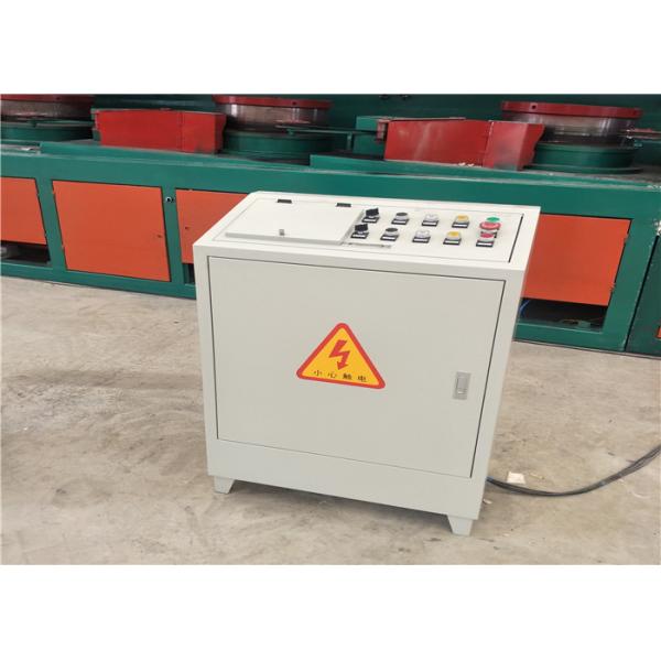 Straight line type wire drawing machine with elephant trunk wire take up machine