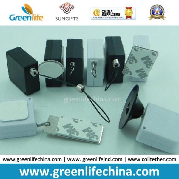 Mini Square Shape Anti-Theft Display Retractors Good Security Display