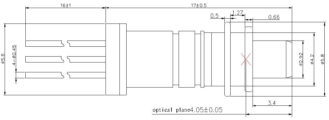 Подсистема 1.25G 2.5G 10G 1270nm CWDM DFB LC TOSA оптически к 1610nm