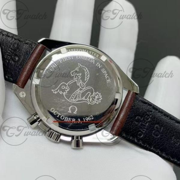Omega Speedmaster Moonwatch White Dial 3861 Hand-Wound Super Clone Watch 42mm