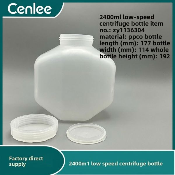 2000ml Polypropylene Centrifuge Bottle Screw Cap Leakproof Autoclavable Chemical Resistant Thermo Sorvall H-12000 Rotor