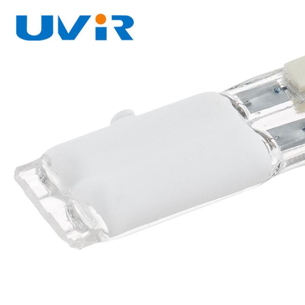 White Coated Twin Tube Infrared Heating Lamp 450W 115V 11x23mm