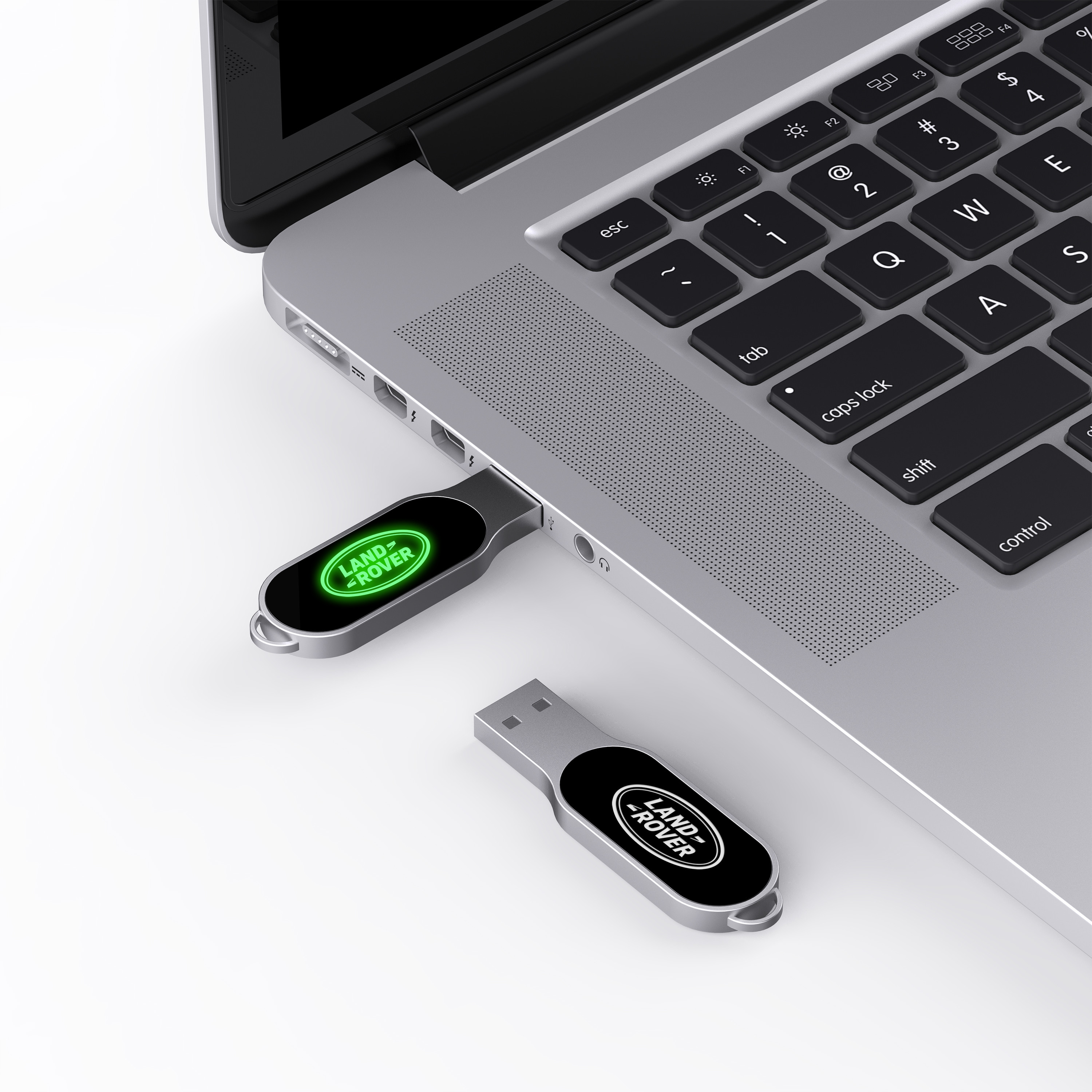 Когда работа света СИД будет сияющий привод 32GB 64GB 128GB USB Кристл