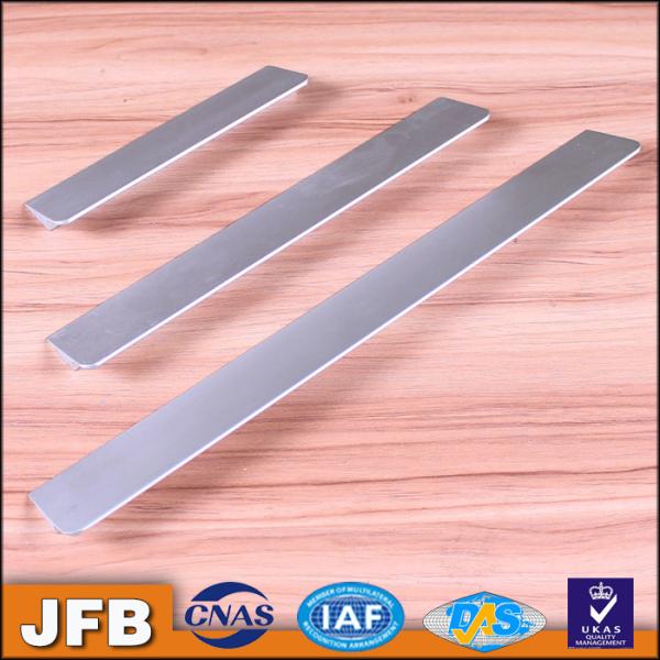 Hot sale! Kitchen Cabinet Aluminum Profile Handles Manufacturer silver finish customed size