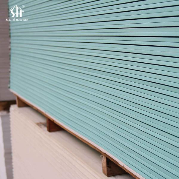12mm Water-Resistant Gybsum Board 4X8 Sheetrock Drywall Modern Design Plaster for Outdoor Bathroom Partition