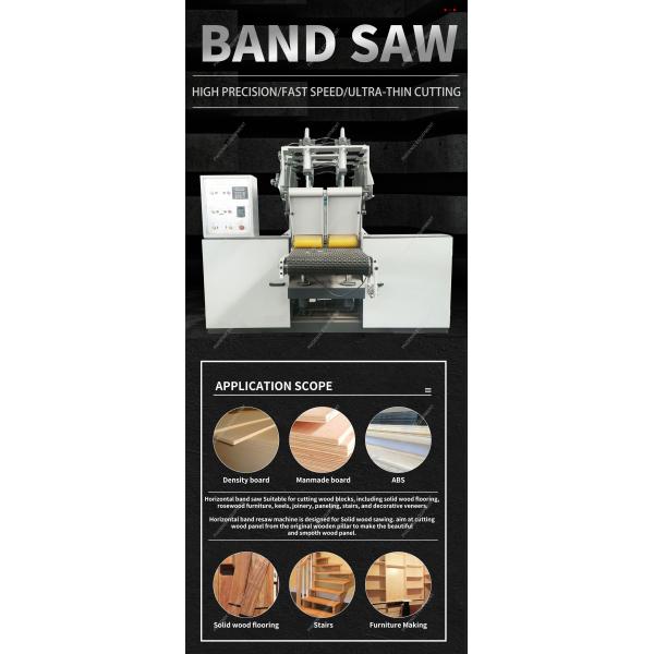 Easy to Operate High Precision 500mm Horizontal Band Saw Machine for Solid Wood Woodworking Machine