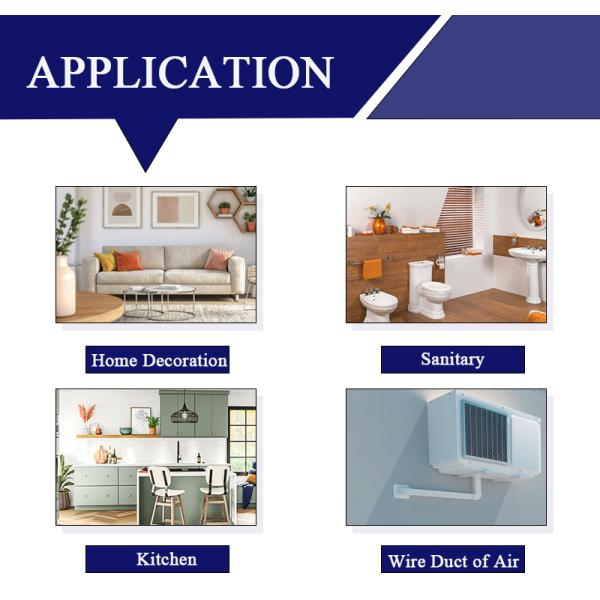 Cure rapide Clear étanche à l'eau étanche à l'acrylique pour la décoration de la maison vitré