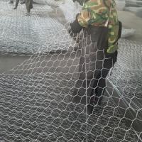 8*10cm Taille du trou Mesh de fil de gabion Clip Gun de mur fil de haute traction Résistance aux inondations pour la protection des berges