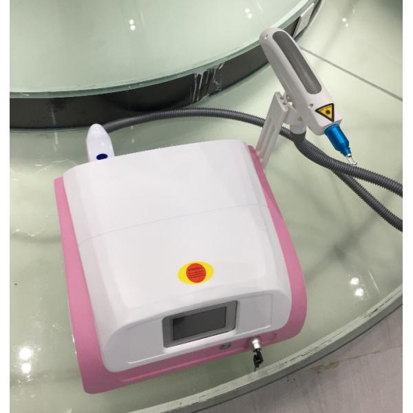 Pink Q Switch Nd Yag Laser Tattoo Removal Equipment For Freckle Removal 1000W