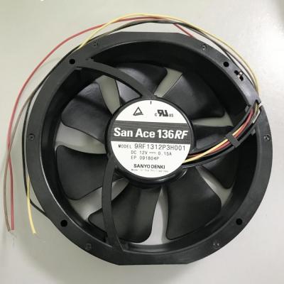 9RF1324P3H001 Reversible DC Axial Fans 136 X 28mm Sanyo For Air Distribution Device