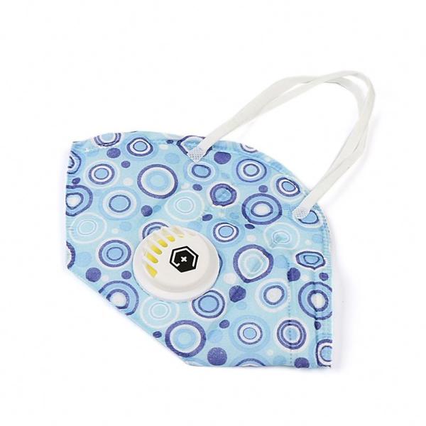 Grey Color Valved Dust Mask Half Face Mask PM2.5 Air Purify Protective Mask