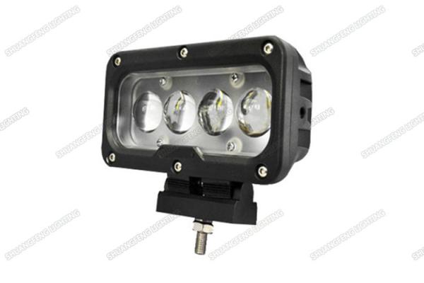 40w 4D Lens LED Spot Work Light , 6000K Jeep Boat SUV LED Vehicle Work Light