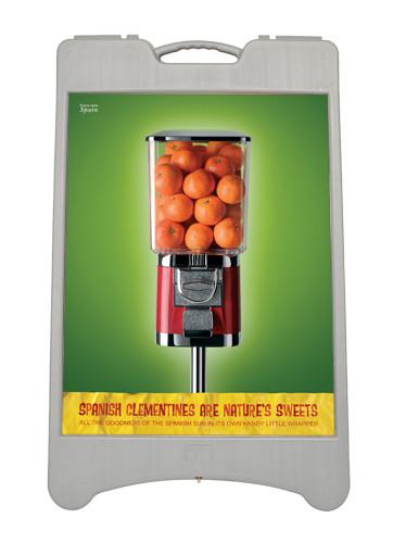 PE Outdoor Banner Stands Sidewalk Sign A Board A Frame Pavement Sign