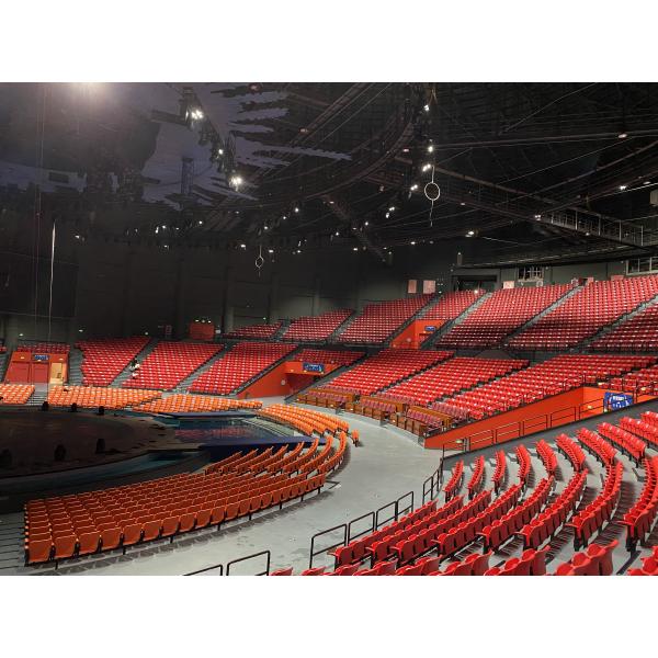 Анти- УЛЬТРАФИОЛЕТОВЫЕ пластиковые фиксированные посадочные места стадиона для на открытом воздухе футбольного поля