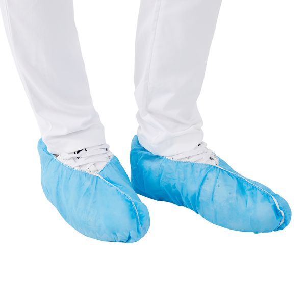Hubei Haixin Wholesale Anti-Static Disposable Dust-proof Household Shoe Cover Hospital Non-woven Cloth Shoe Upper Manufacturer