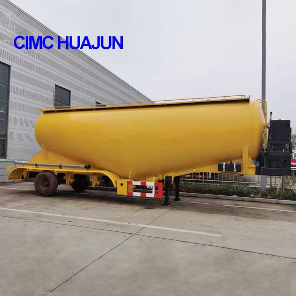 Mineral Powder Transport 3 Axles 45cbm Cement Semi Trailer Tank Truck with Fuwa Axle