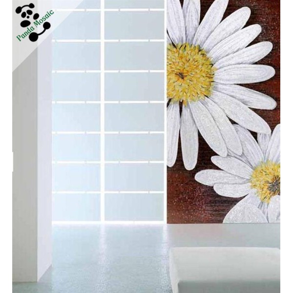 Mb Smm05 Bathroom Tiles Prices Glass Mosaics for Kitchens Tile Bathroom With Flower