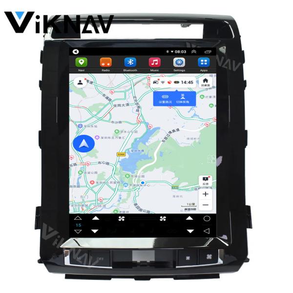 12.1 дюймовый Android сенсорный экран головный блок Для 2008-2015 Toyota Cruiser Мультимедийный проигрыватель Навигация 4G Беспроводный Carplay