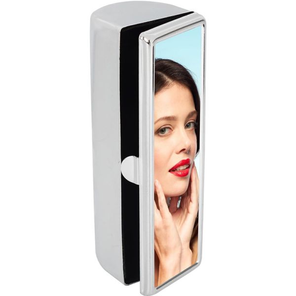 Sublimation Blank Lipstick Case With Mirror Diy Photo Printing Lipstick Holder For Cosmetic Use