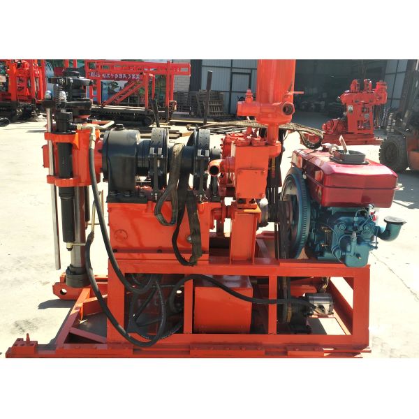 Geological Sampling Shallow Holes GY200 Tracked Core Drilling Rig For Engineering Investigation