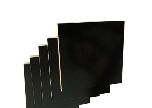 Black Film Laminate Faced Plywood Construction Grade Long Reusage Time