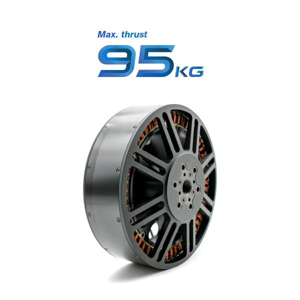 19460 95kg Thrsut Efficient Para Glider Motor 100V With Low Vibration