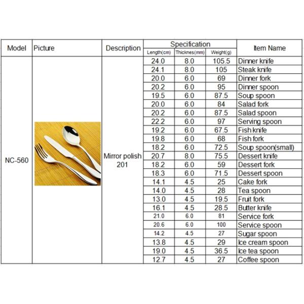 hot sale 18/8 Stainless steel flatware/hotel cutlery set/tableware/fork spoon knife