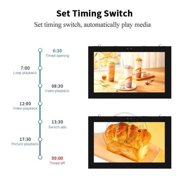 Outdoor Advertising 50 Inch Digital Signage with High Brightness and IP65 Rating