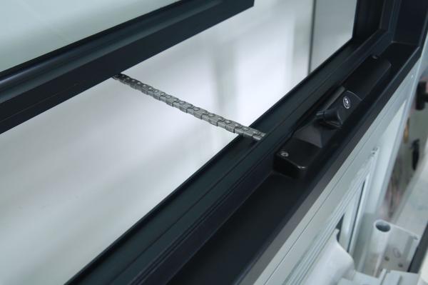 Durable Bathroom Aluminium Top Hung Window Lightweight And Dustproof
